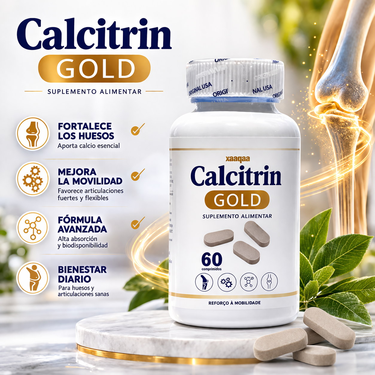 Calcitrin Gold X 60 Caps
